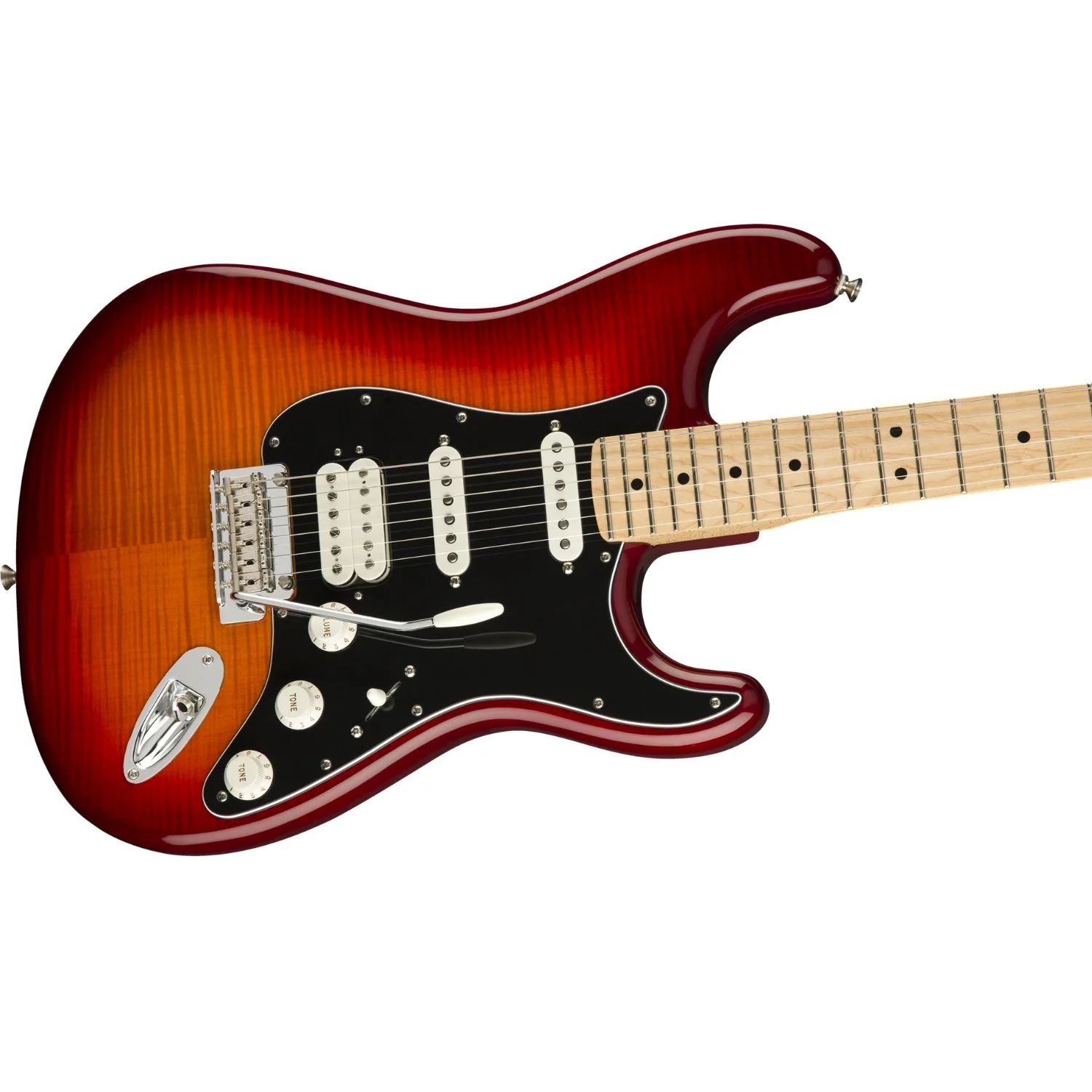 Fender Player Stratocaster HSS Plus Top Electric Guitar - Image 3