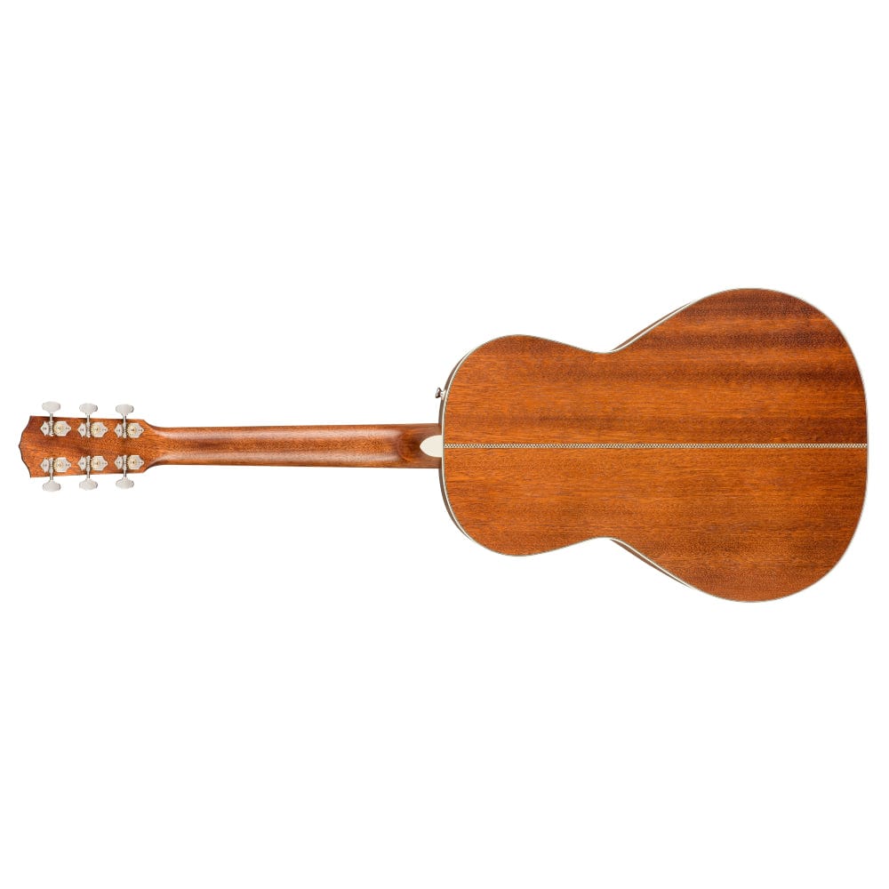 Fender PM-2 Parlor NE All Mahogany Acoustic Guitar with Case - Image 5