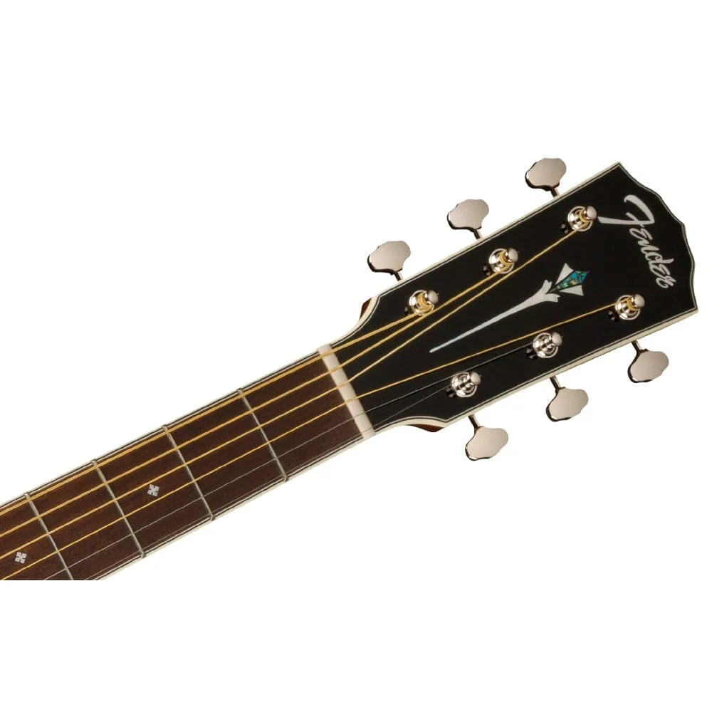 Fender PO 220E Orchestra Acoustic Guitar with Case - Image 17