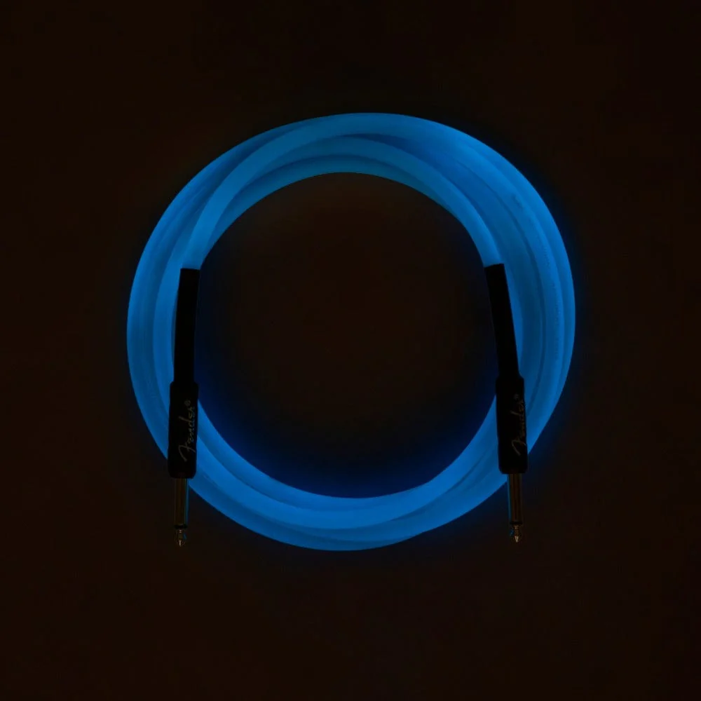 Fender Professional Series Glow in the Dark Instrument Cables - Image 2