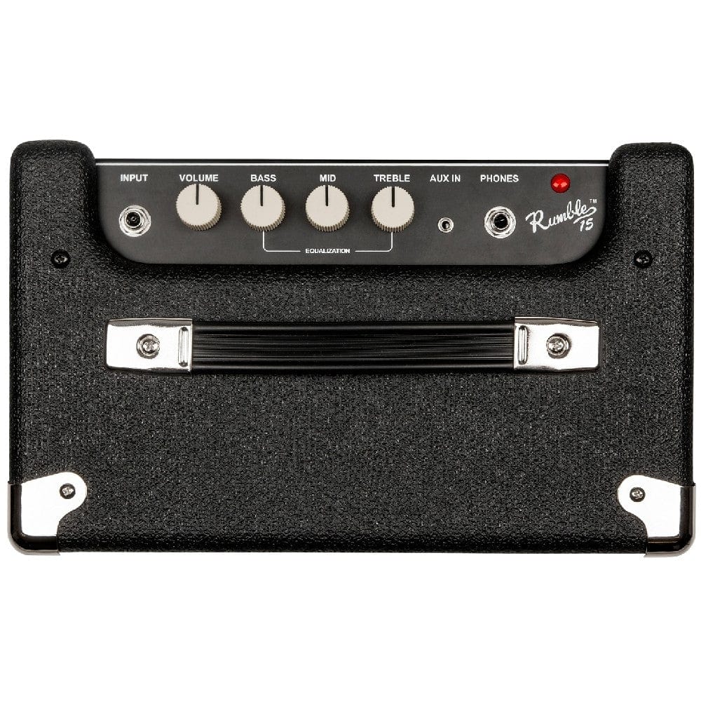 Fender Rumble 15 Watt V3 Combo Bass Guitar Amplifier - Image 11