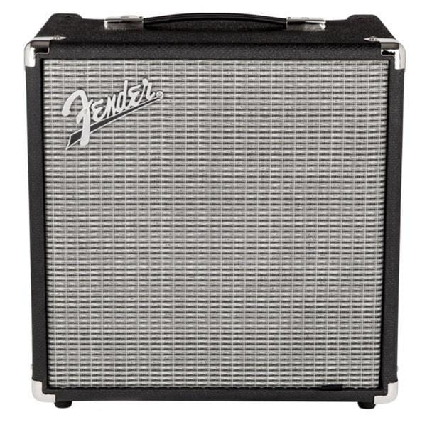 Fender Rumble 25 Watt Combo Bass Amplifier with Cable & Polishing Cloth - Version 2 - Image 2