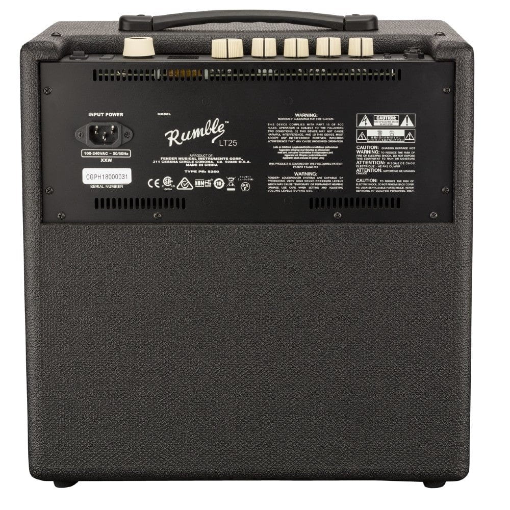 Fender Rumble LT25 25-Watt Combo Bass Guitar Amplifier - Image 5