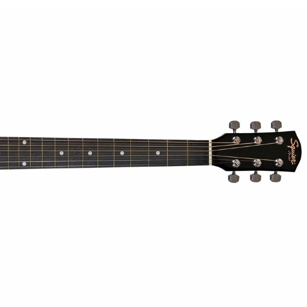Fender Squier SA-105CE Electro - Acoustic Guitar Bundle with Gigbag, Tuner, Picks, Strap, Polishing Cloth & Ebook - Image 6