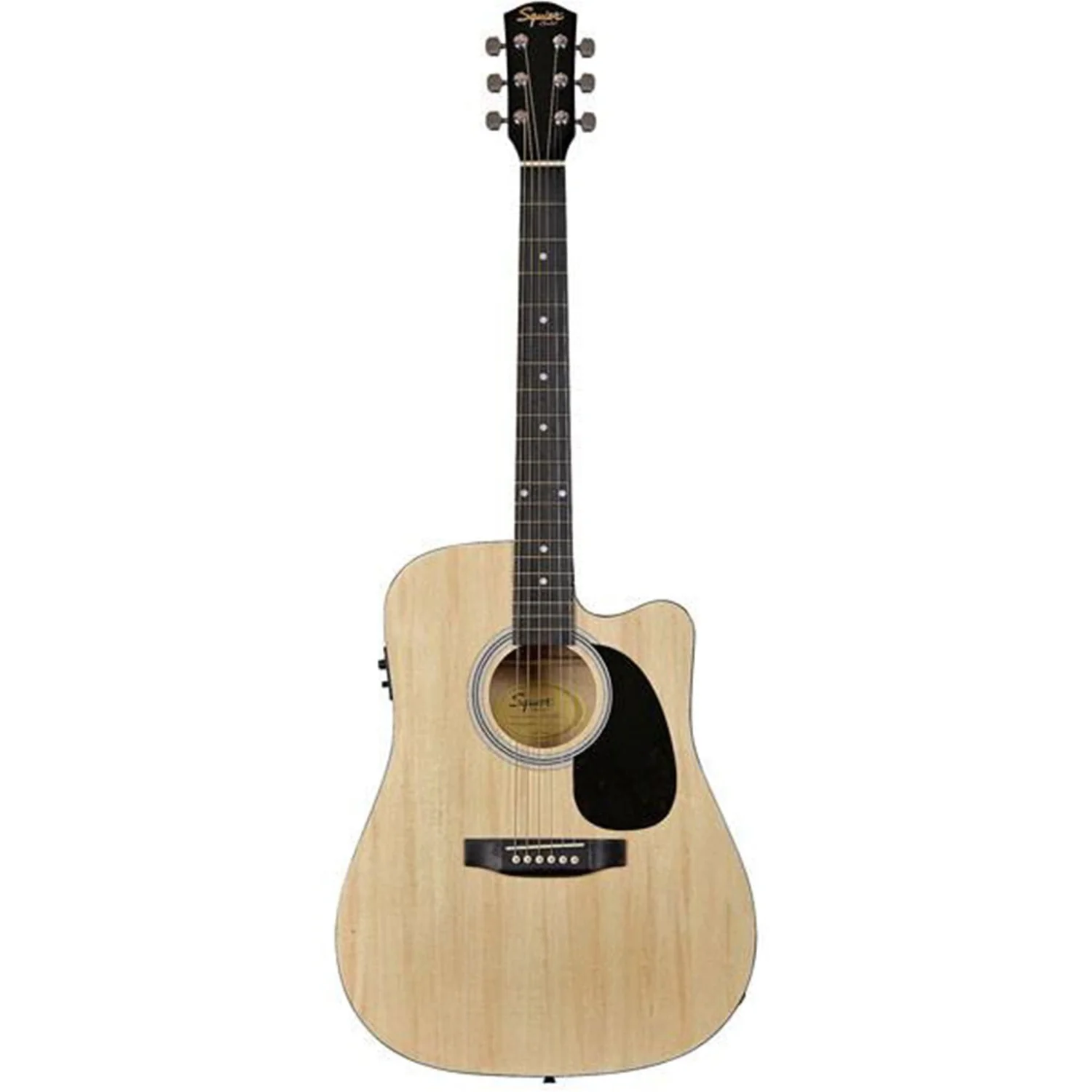 Fender SA105CE Electro - Acoustic Guitar - Natural - Open Box