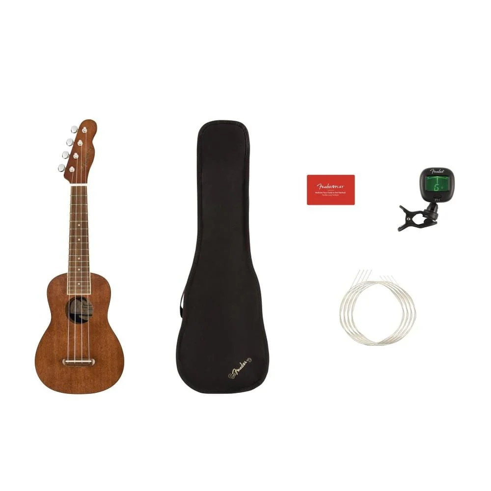Fender Seaside Soprano Ukulele Pack - Image 2