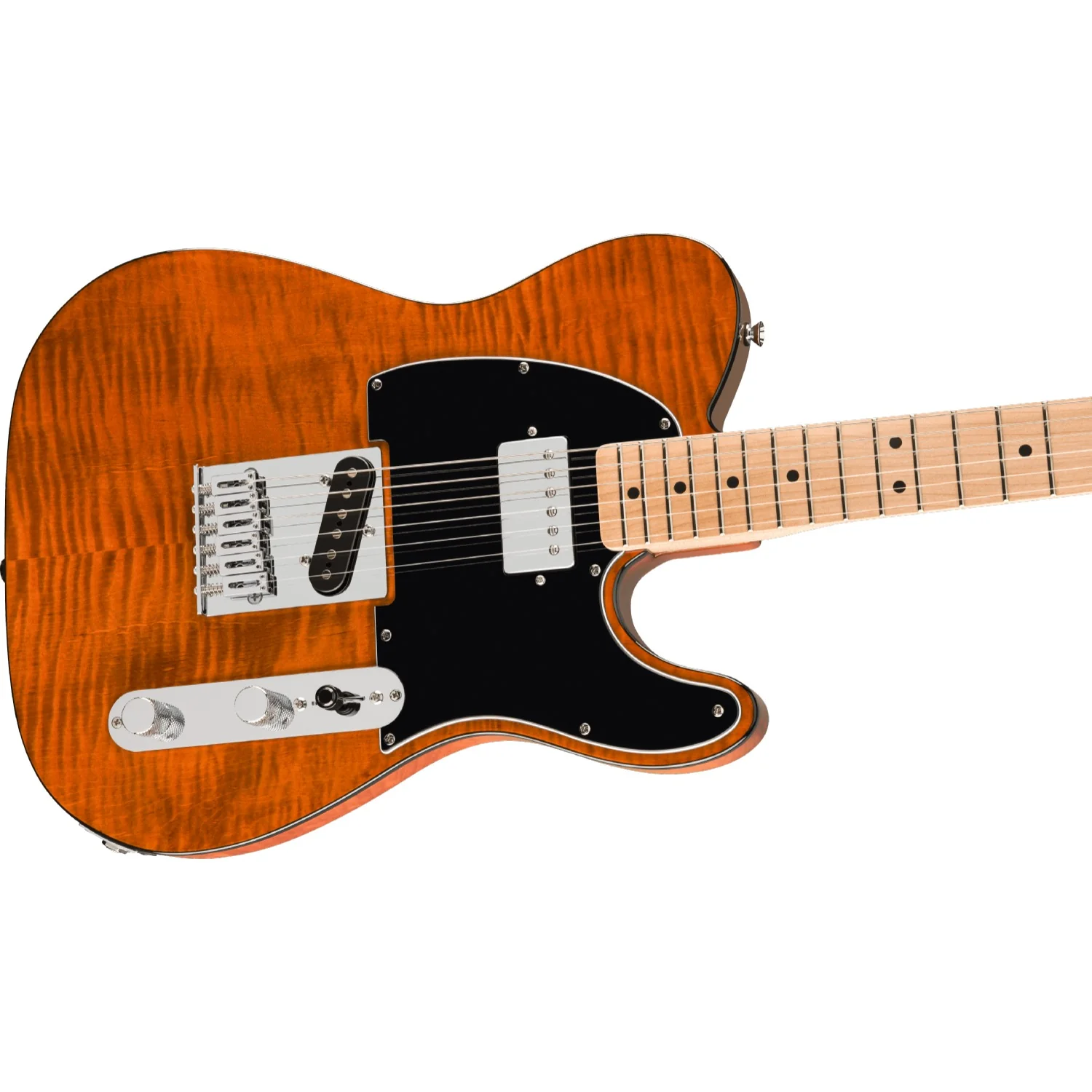 Fender Squier Affinity Telecaster FMT SH 6 String Electric Guitar - Image 3