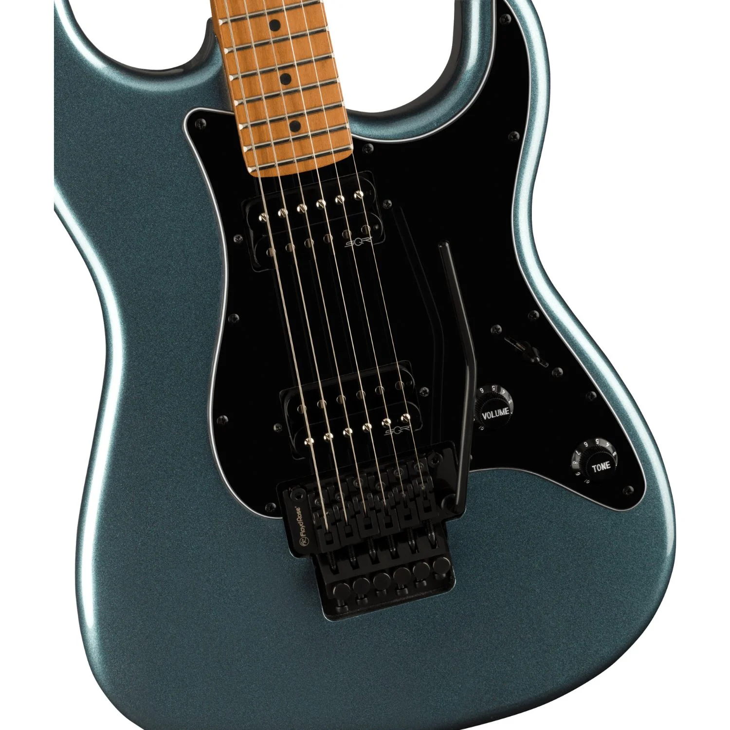 Fender Squier Contemporary Stratocaster HH FR 6 String Electric Guitar - Image 2