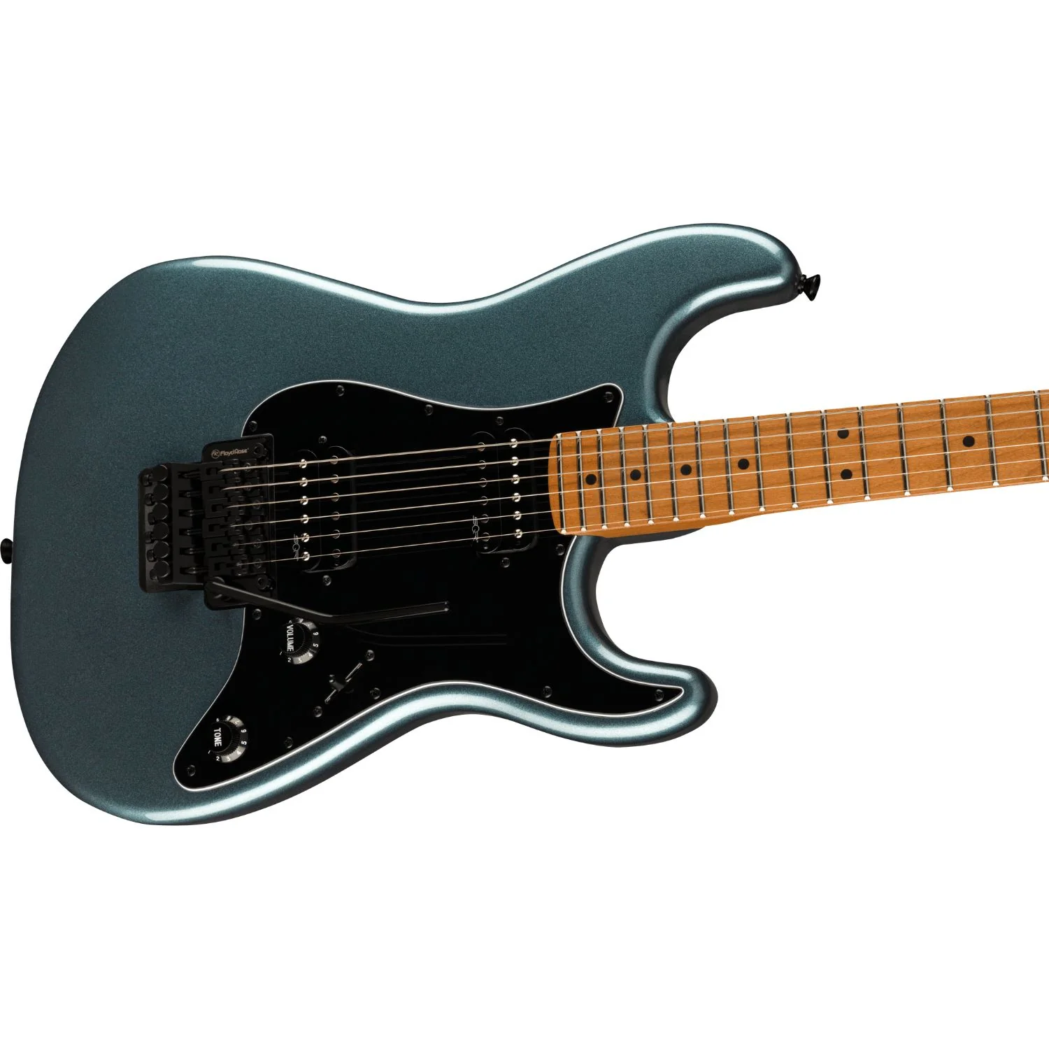 Fender Squier Contemporary Stratocaster HH FR 6 String Electric Guitar - Image 3