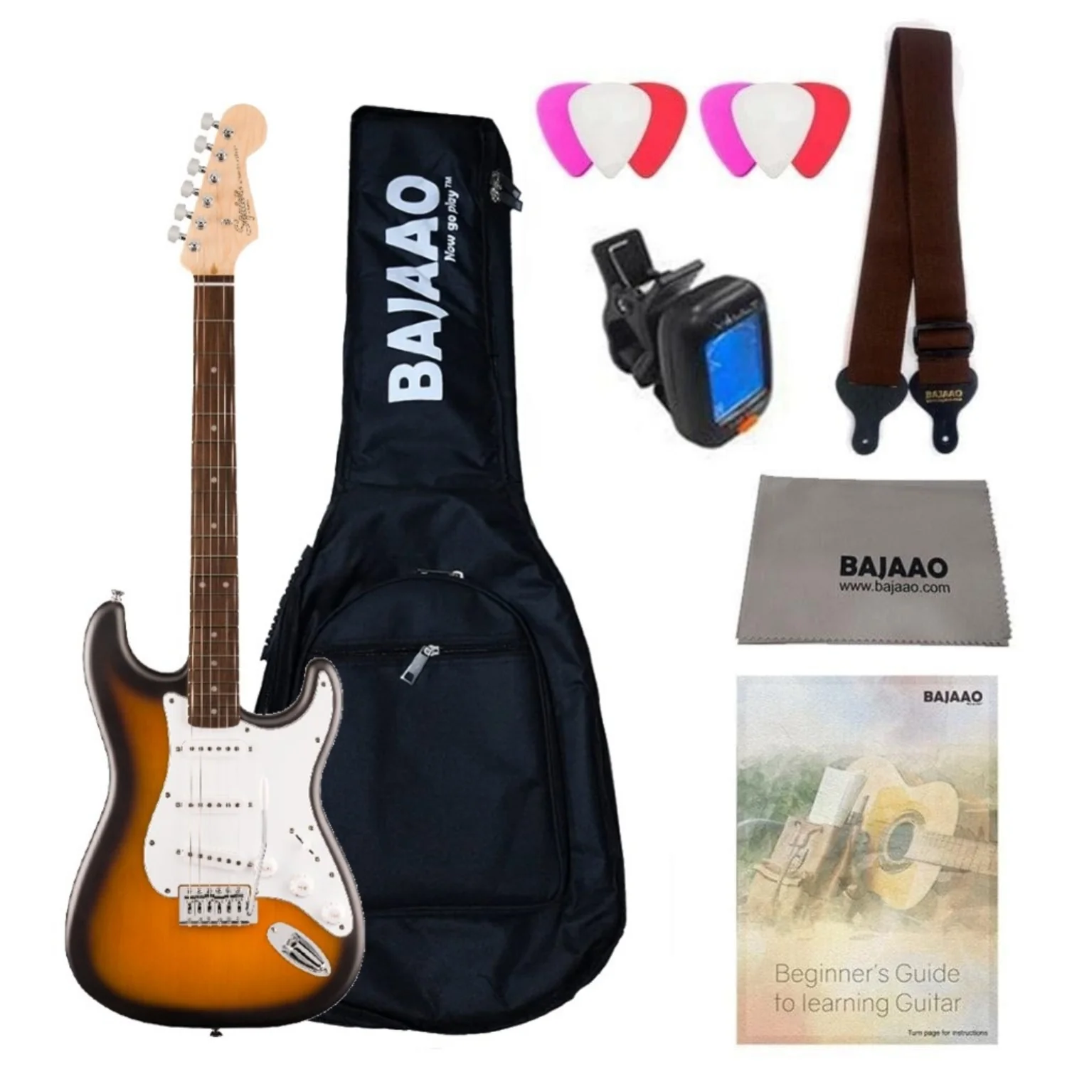Fender Squier Debut Stratocaster Electric Guitar - Image 22