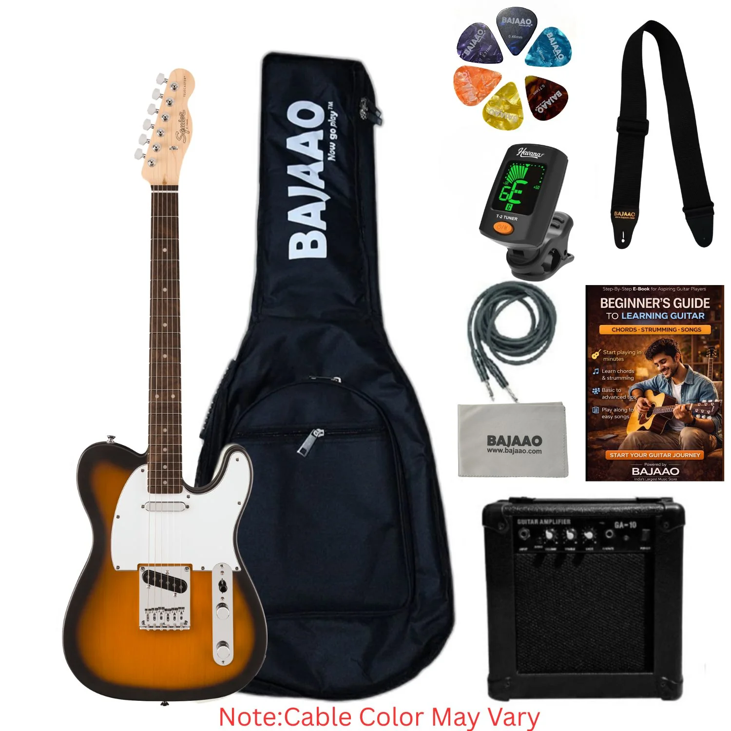 Fender Squier Debut Telecaster Electric Guitar - Image 14