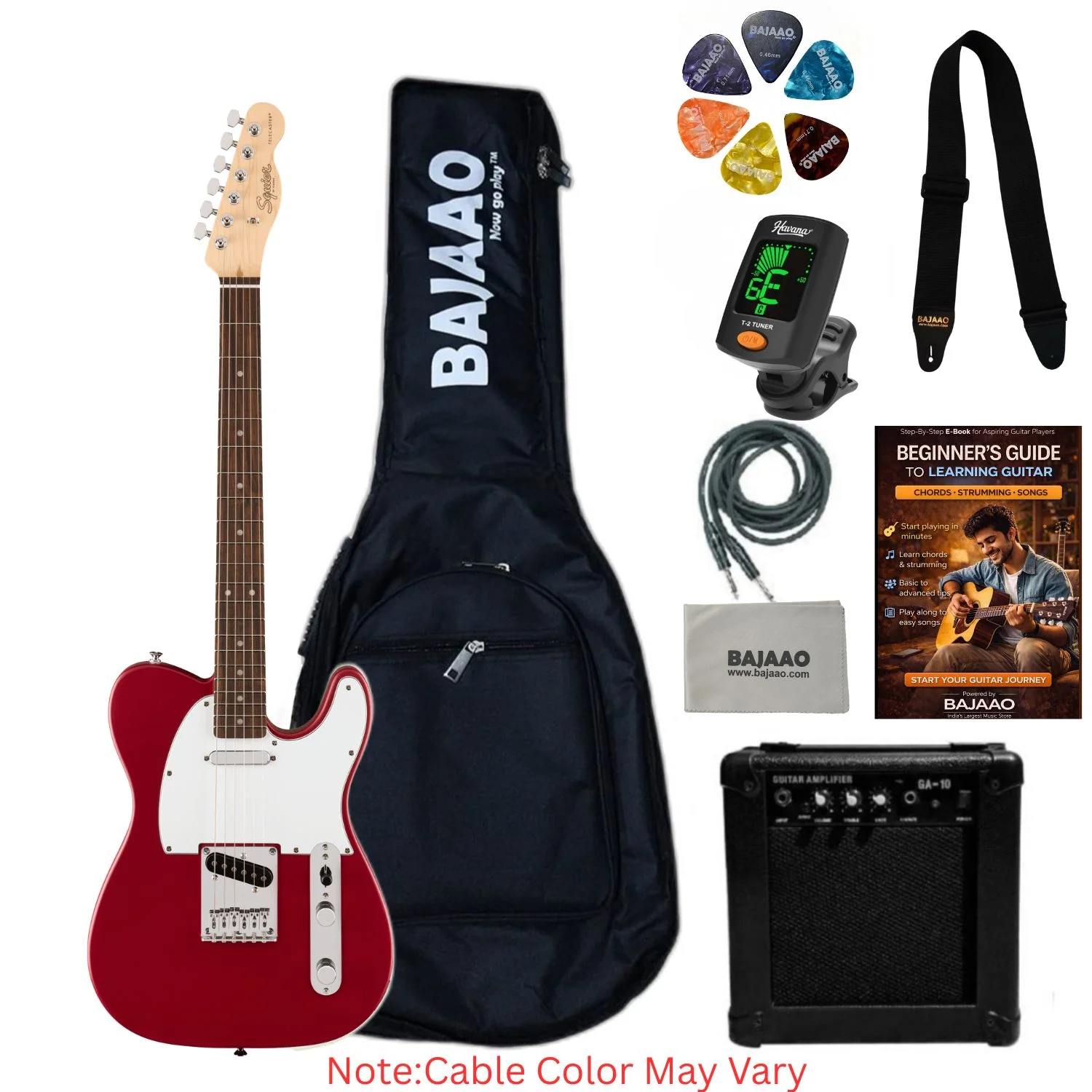 Fender Squier Debut Telecaster Electric Guitar - Image 54
