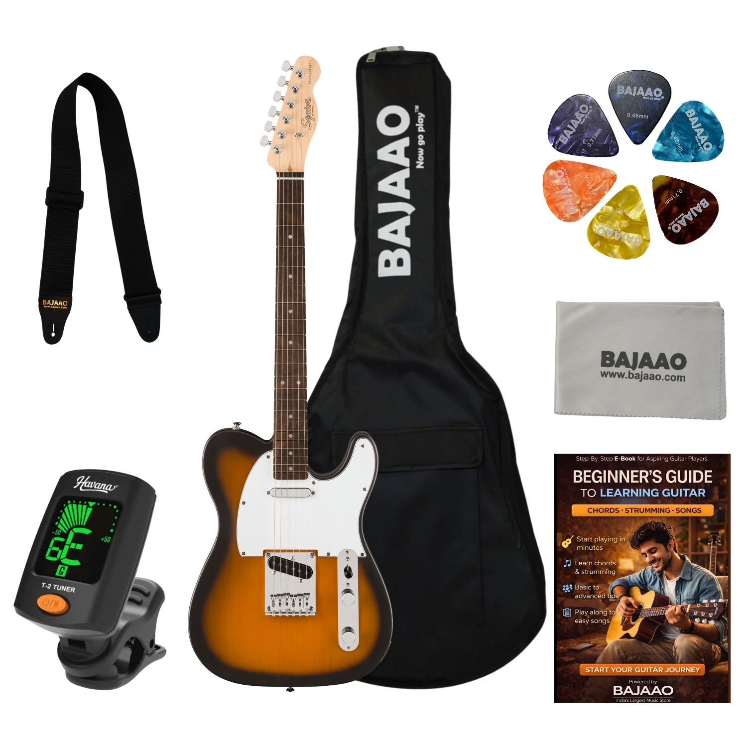 Fender Squier Debut Telecaster Electric Guitar - Image 7