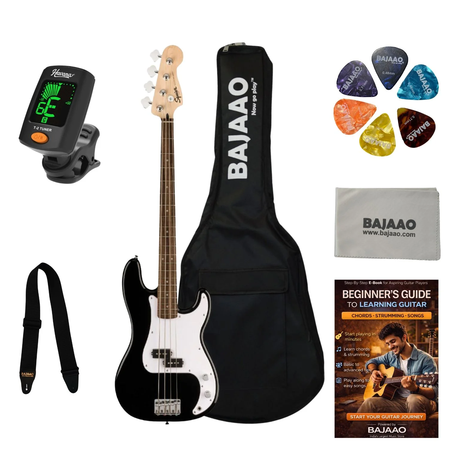 Fender Squier Sonic Precision Bass Guitar - Image 37