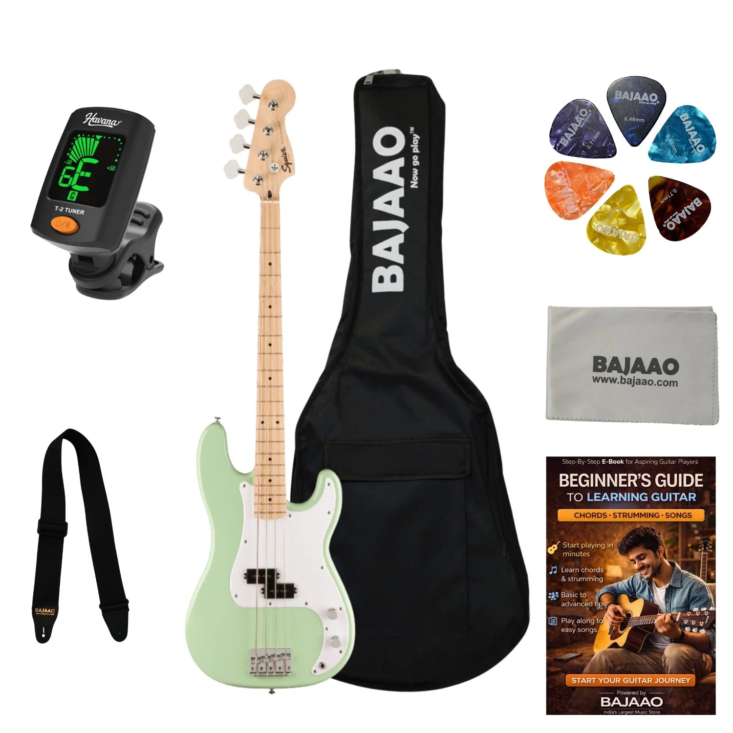 Fender Squier Sonic Precision Bass Guitar - Image 41