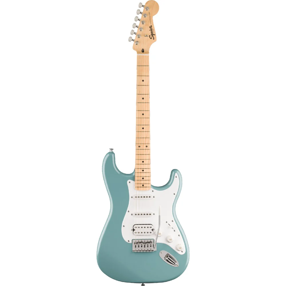 Fender Squier Sonic Stratocaster Electric Guitar with Bag,Polishing Cloth, Strap, Tuner, Pick and Ebook - Image 43
