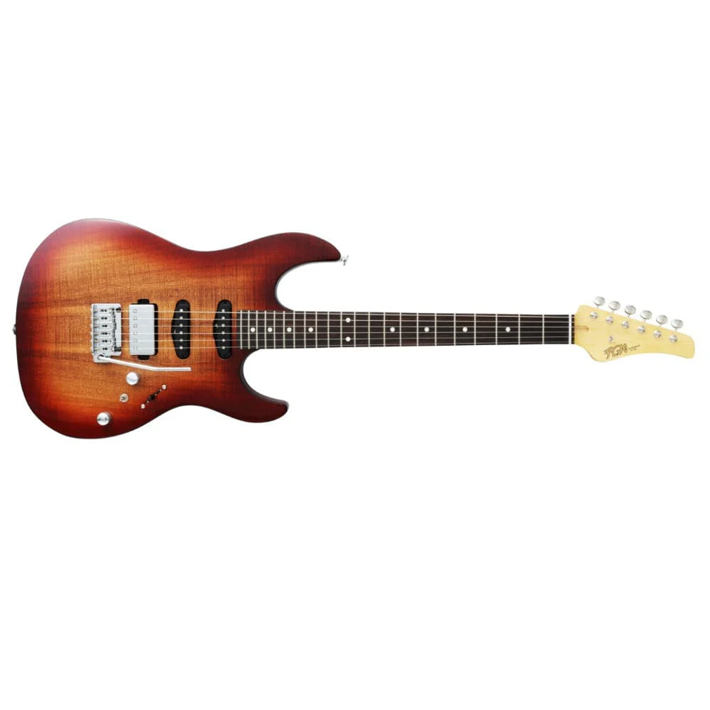 FGN JOS2DUEW2R Odyssey Series J Standard Boundary 6 String Electric Guitar - Made in Japan - Image 2
