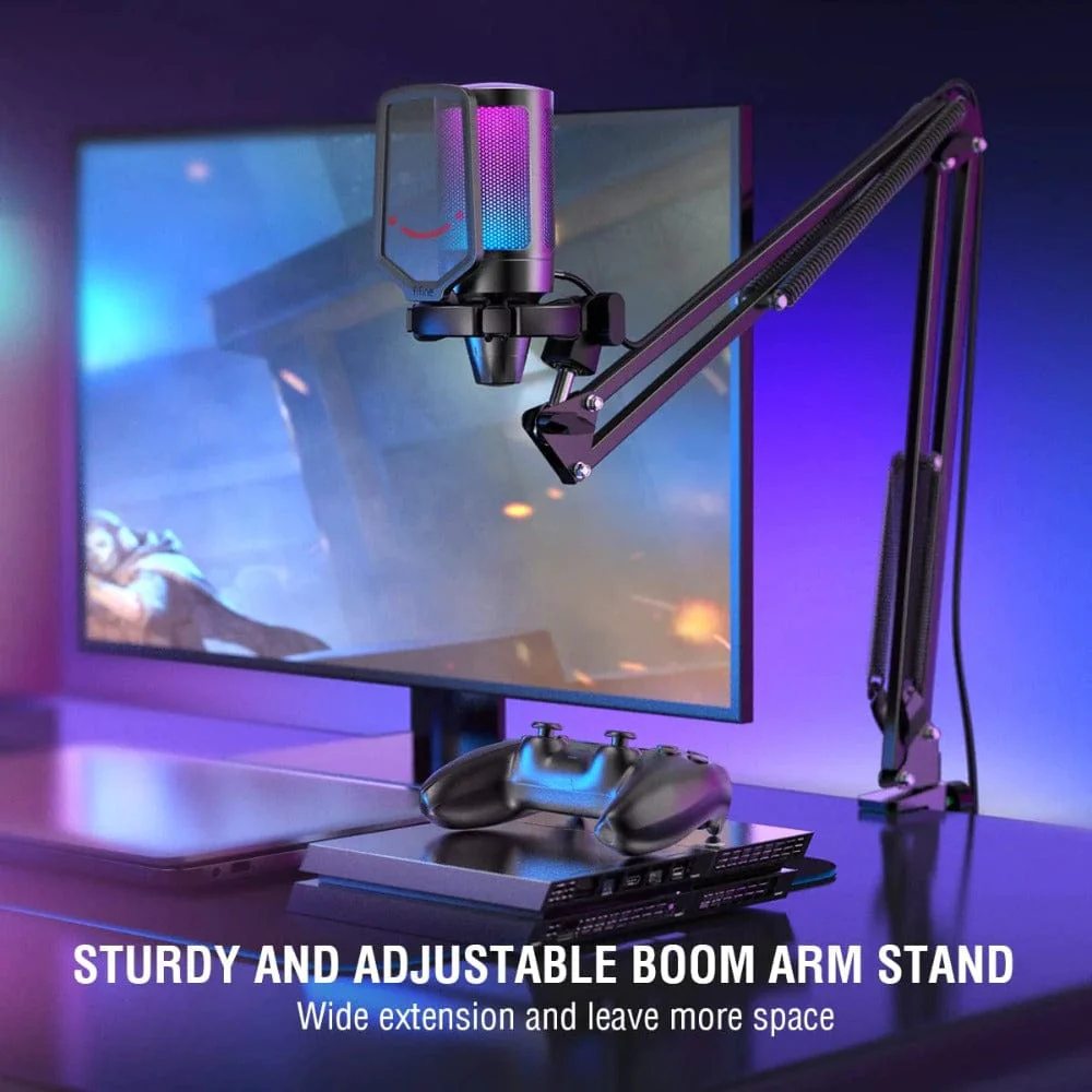 Fifine A6T Ampligame Gaming USB Microphone Kit - Image 5
