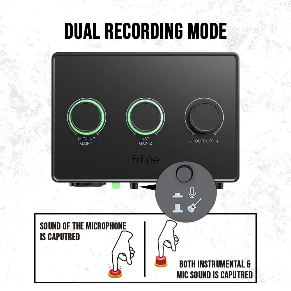 Fifine Amplisound SC1 Streaming Audio Mixer - Image 3