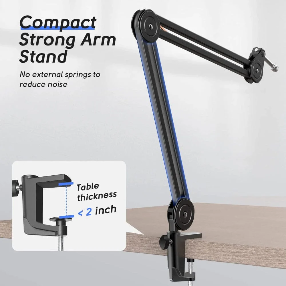 Fifine BM63 Microphone Arm Stand - Image 5