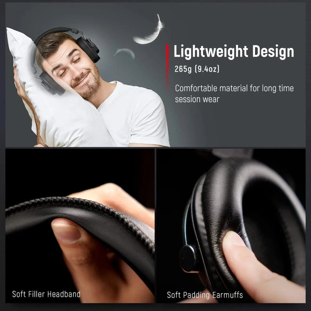 Fifine H8 Studio Monitoring Wired Headphone - Image 5