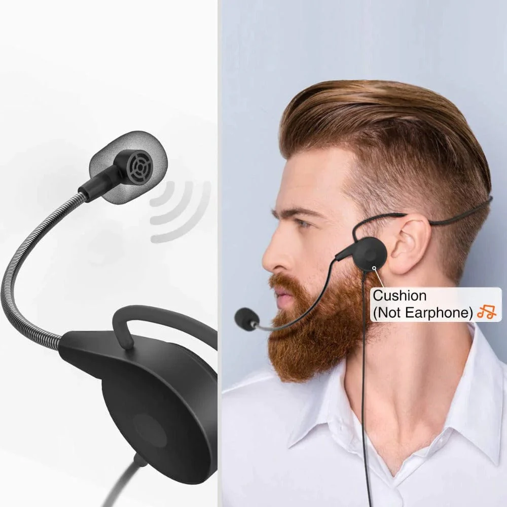 Fifine K037B Wireless Lavalier Lapel Microphone with Headset - Image 8