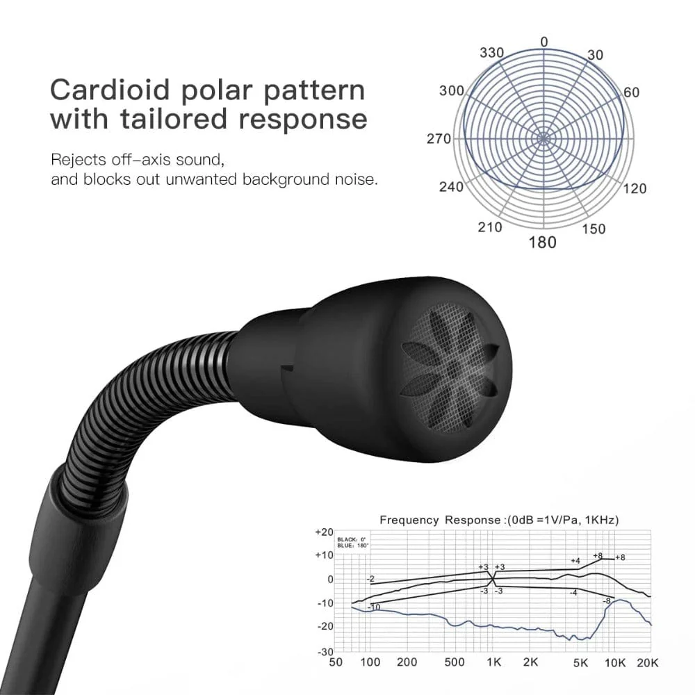 Fifine K052 Gooseneck USB Condenser Microphone - Image 9