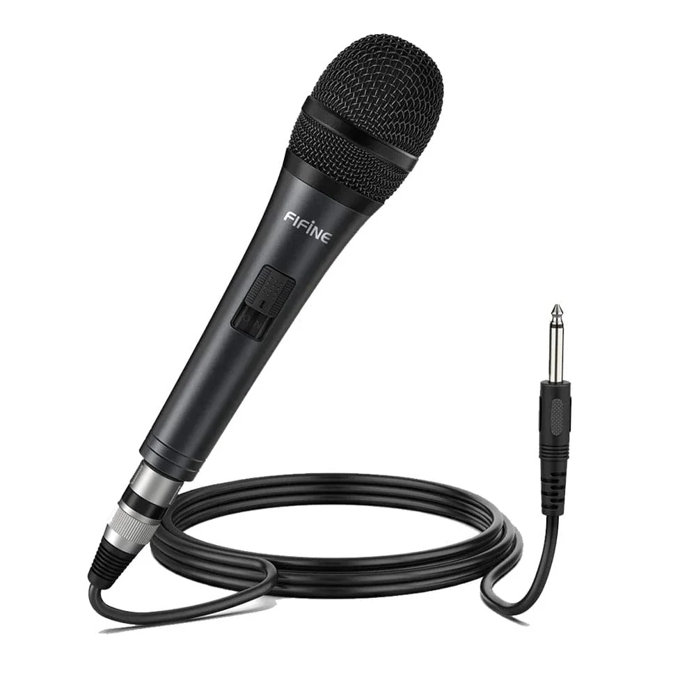 Fifine K6 Wired Handheld Cardioid Dynamic Microphone