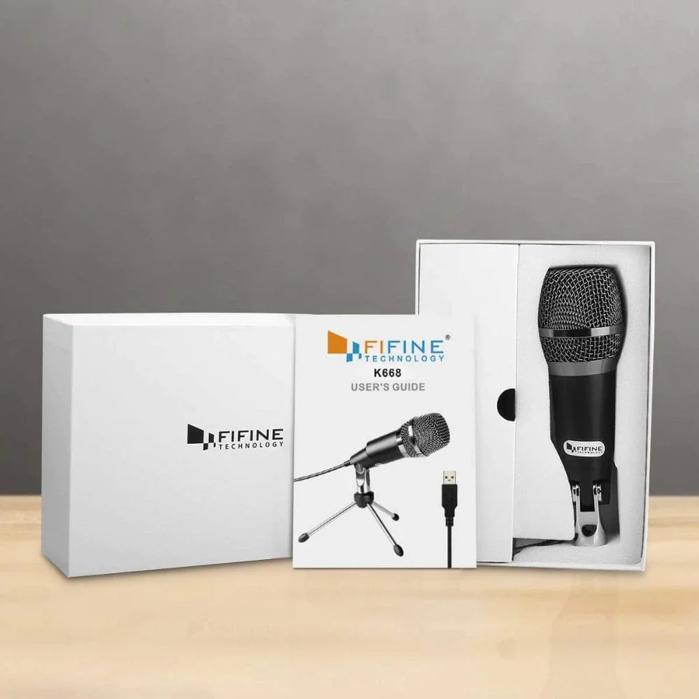 Fifine K668 USB Condenser Microphone - Image 7