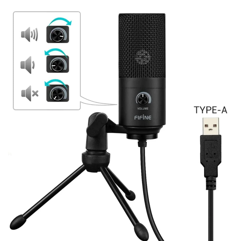 Fifine K669B USB Condenser Microphone - Image 5