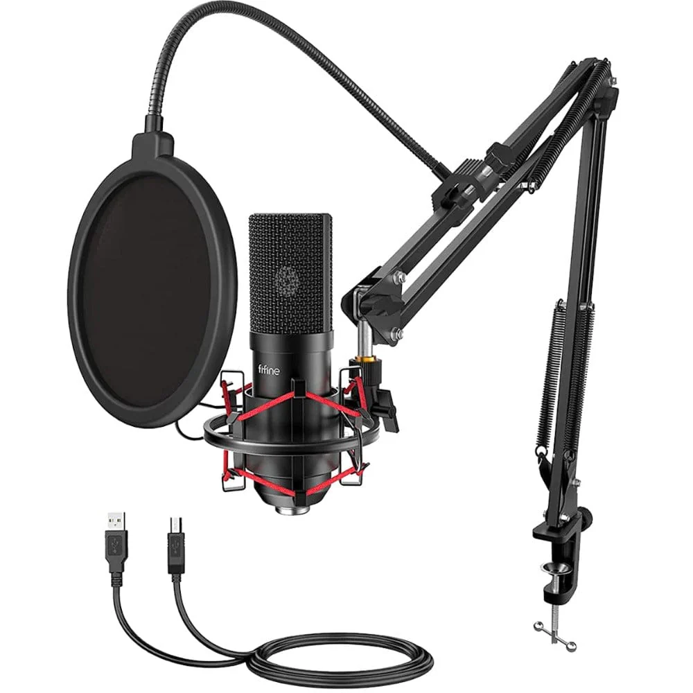 Fifine T732 USB Condenser Microphone Kit