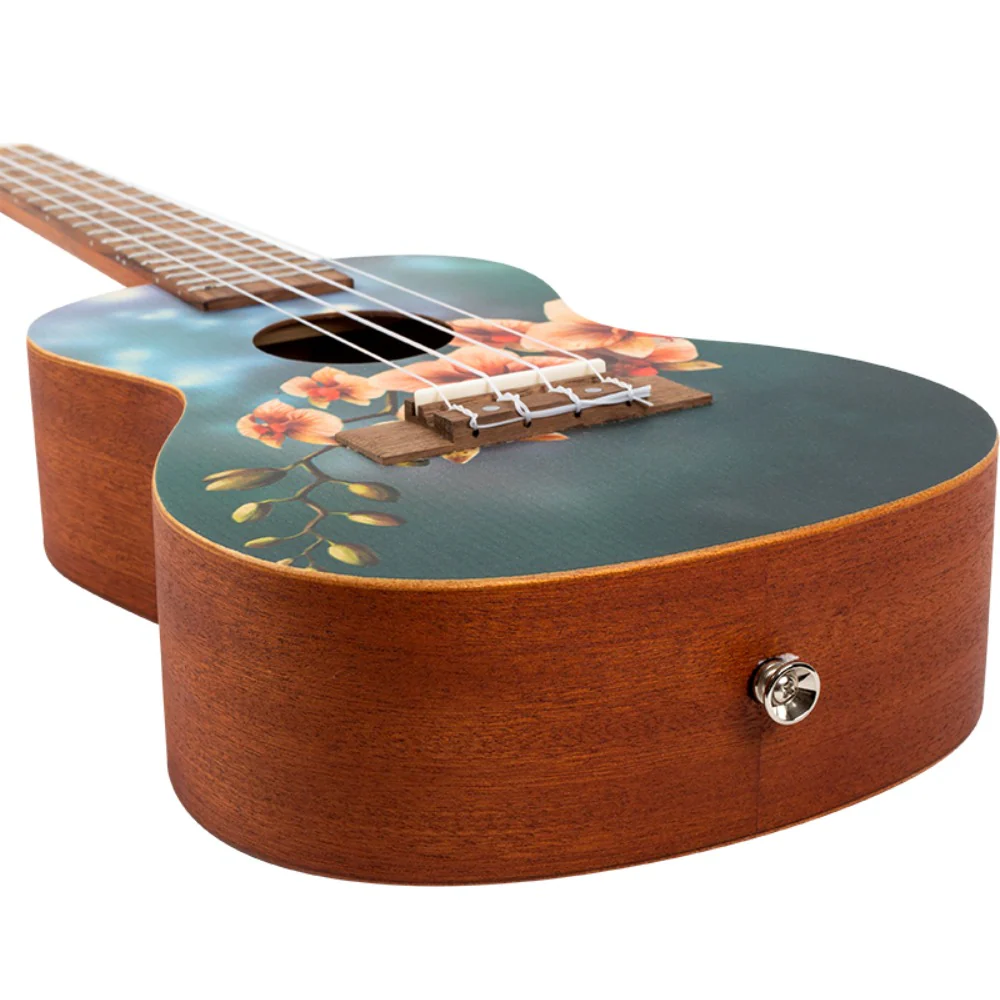 Flight AUC33 Orchid Concert Ukulele with Bag - Image 5