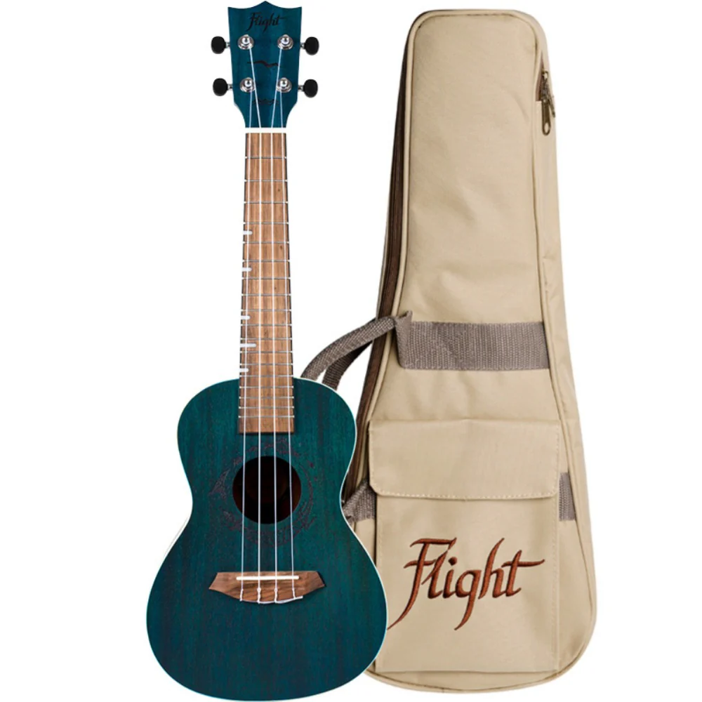 Flight DUC380 Topaz Concert Ukulele with Bag - Image 8