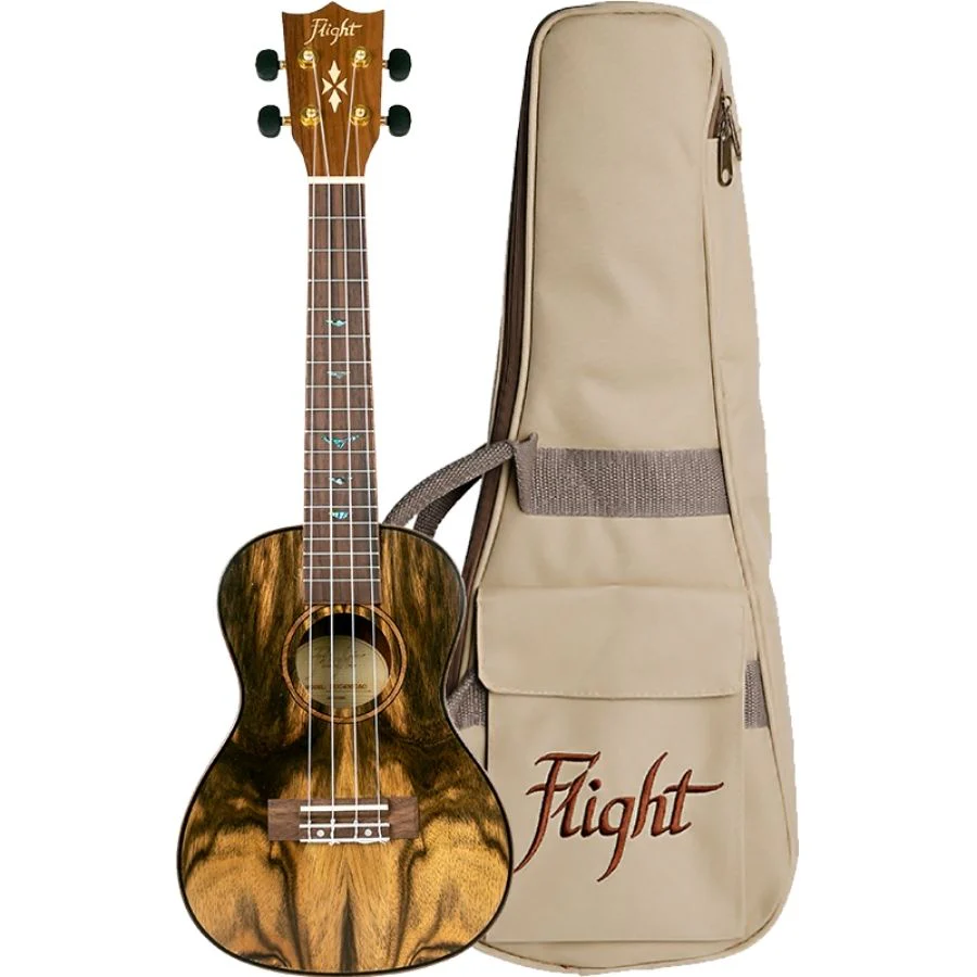 Flight DUC430 Dao Concert Ukulele with Bag - Image 2