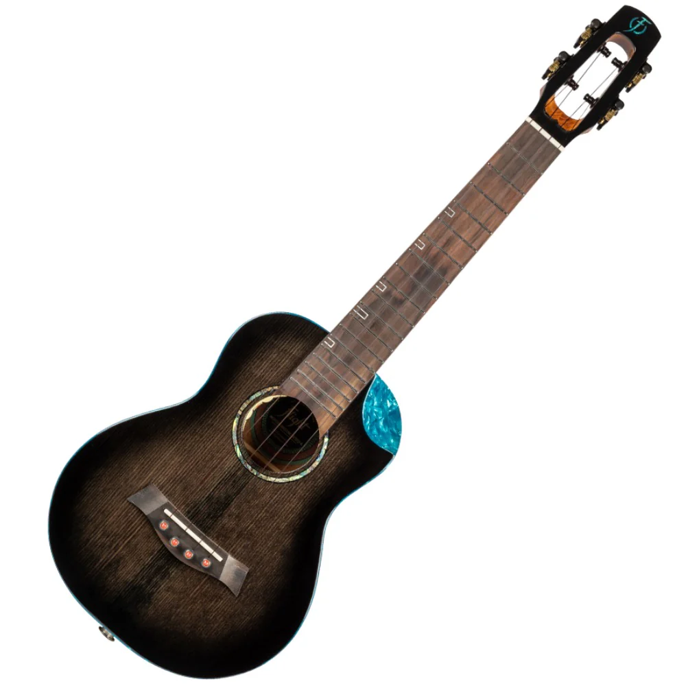 Flight Nighthawk EQ-A Electric Tenor Ukulele with Bag - Image 2