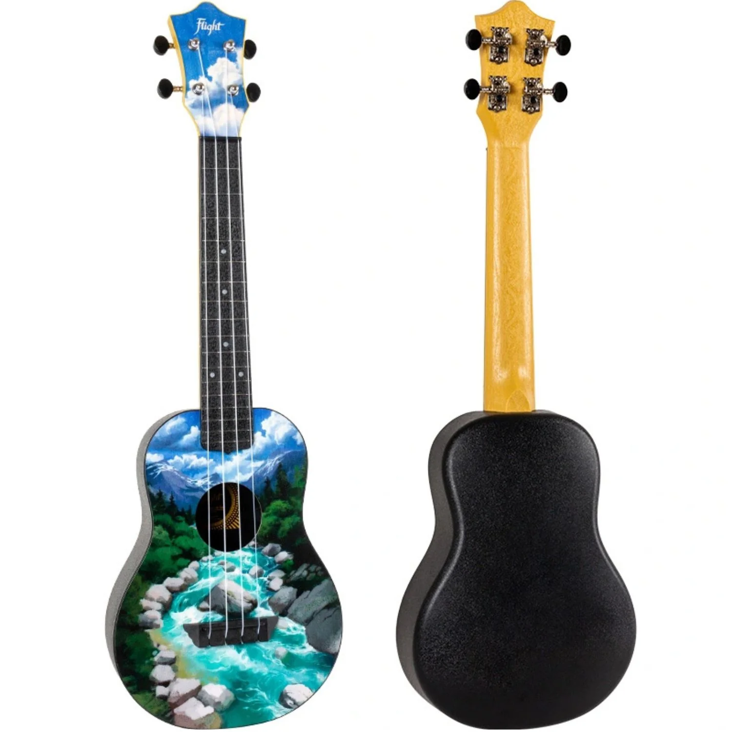 Flight TUC30 SLO Travel Concert Ukulele with Bag - Image 2