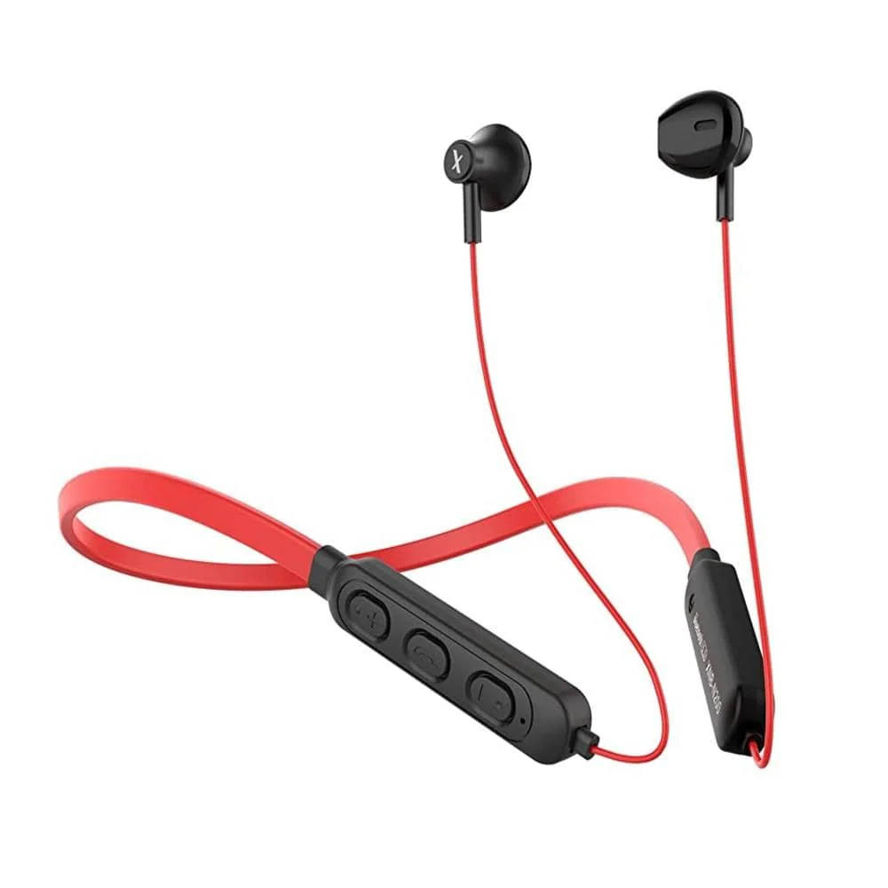 FLiX (Beetel) Thunder 1100 Bluetooth In Ear Neckband - Red