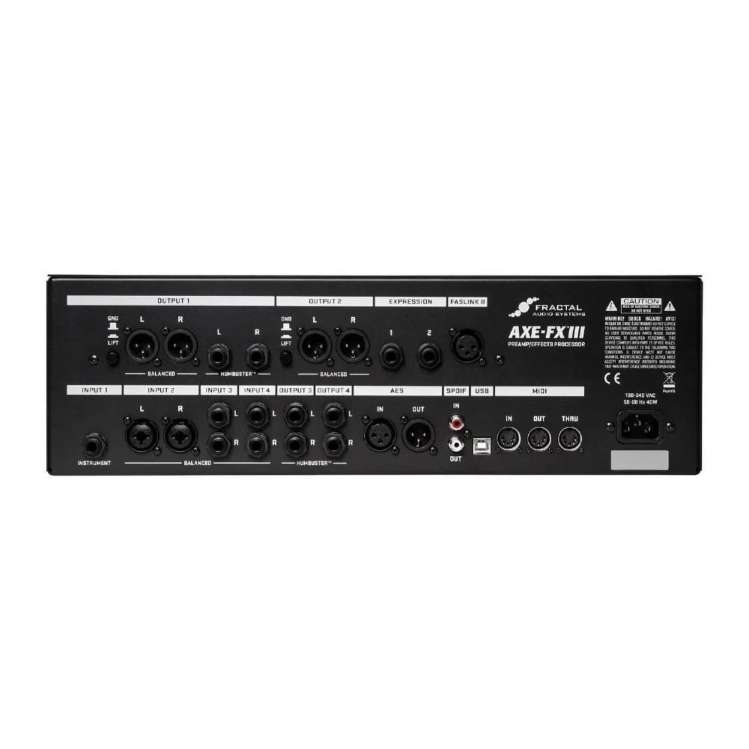 Fractal Audio AXE-FX III Preamp/FX Rack Processor - Image 2