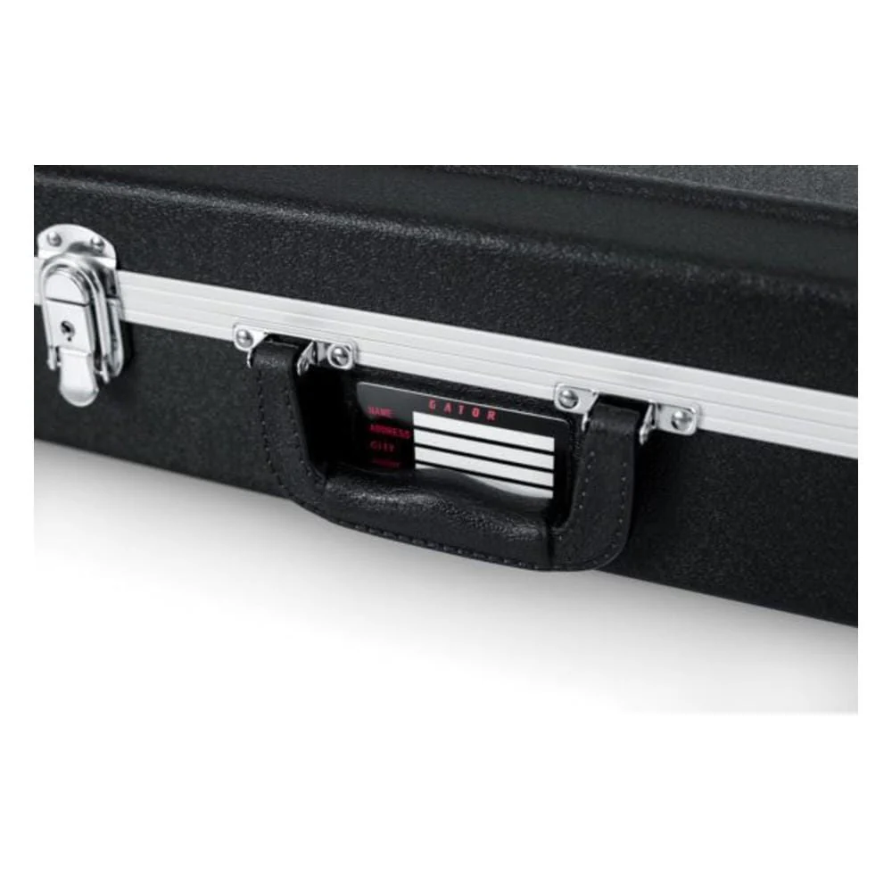 Gator GC Guitar Series Bass Guitar Deluxe Molded Case - Black - Image 6