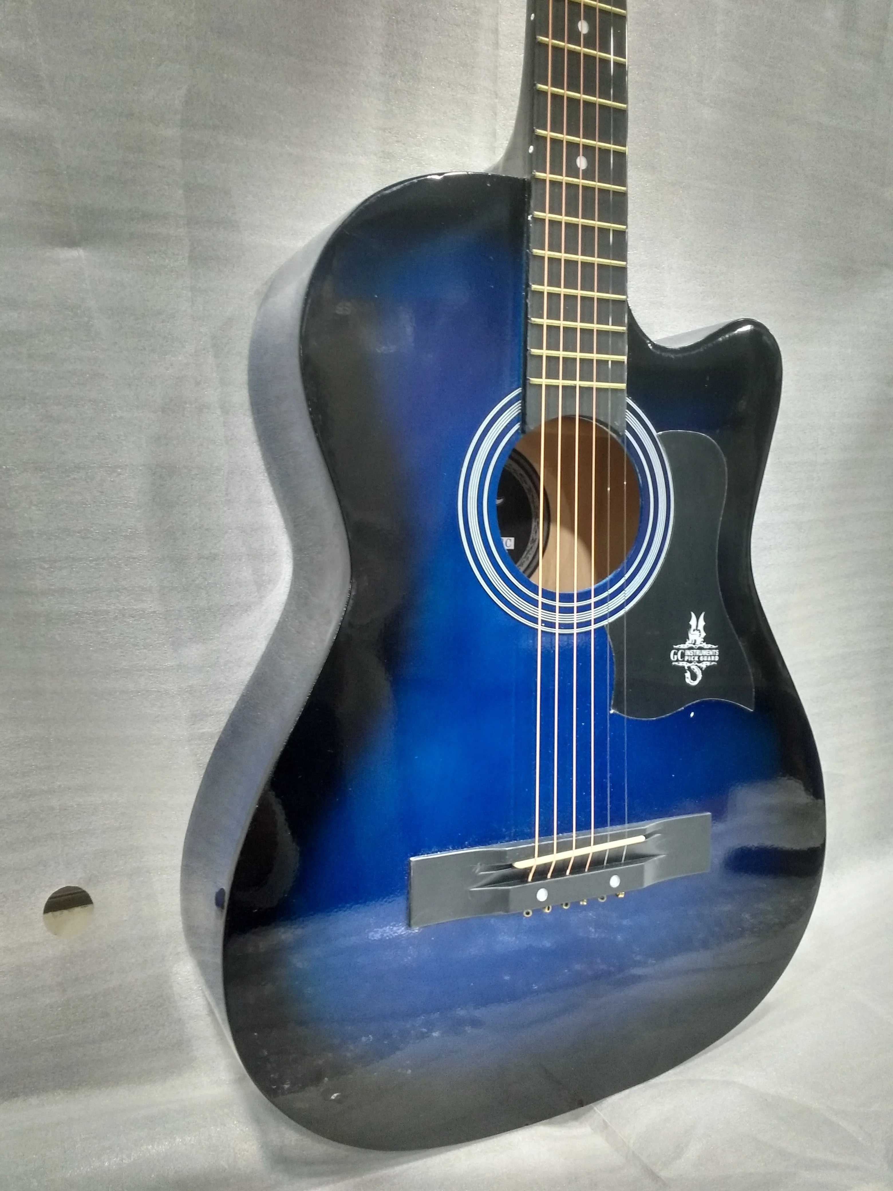 GC 38C Acoustic Guitar with Truss Rod - Blue Burst - Open Box B Stock - Image 10