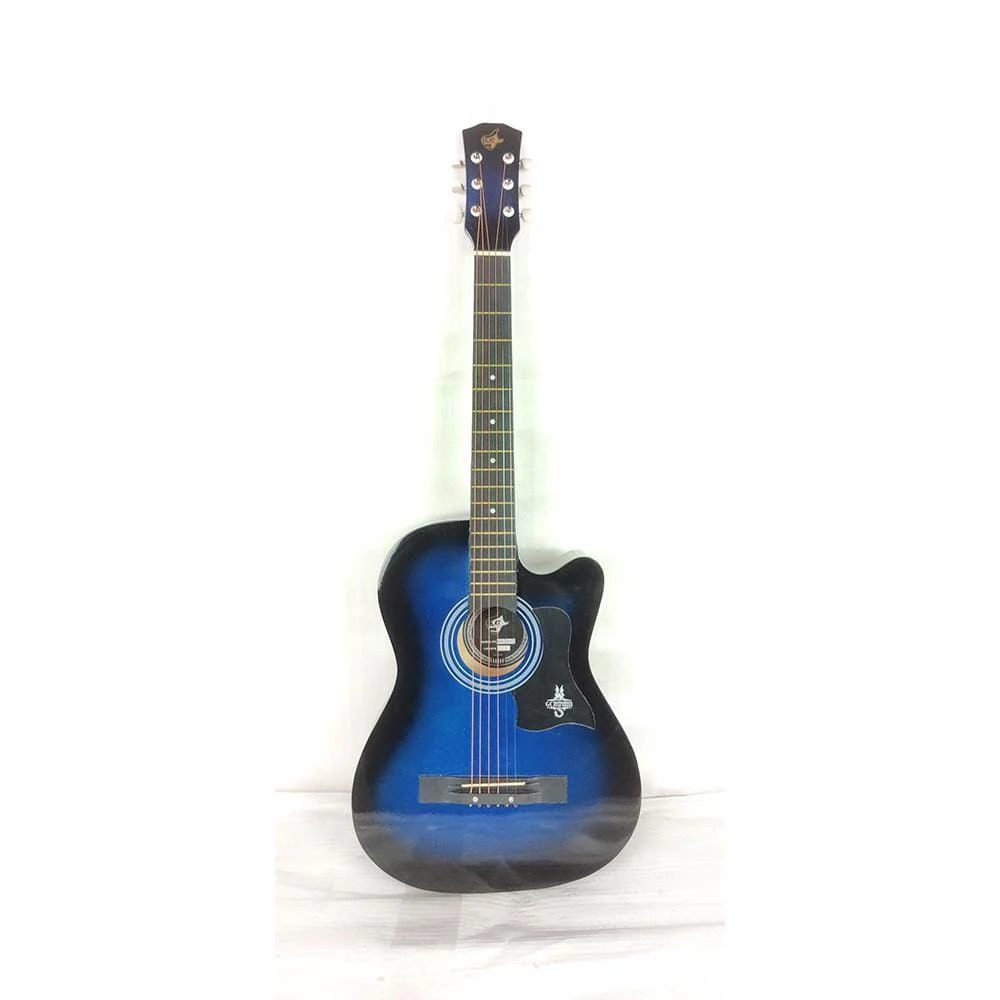 GC 38C Acoustic Guitar with Truss Rod - Blue Burst - Open Box B Stock - Image 12