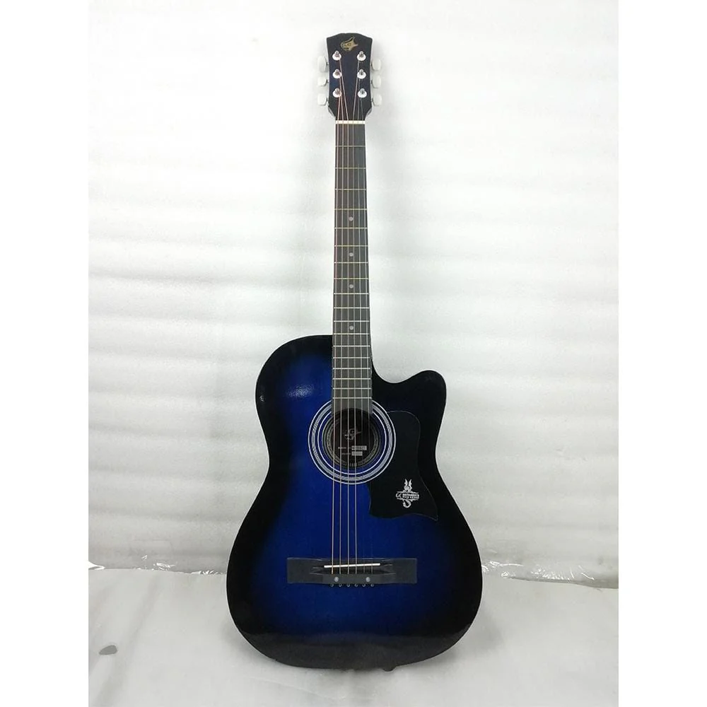 GC 38C Acoustic Guitar with Truss Rod - Blue Burst - Open Box B Stock - Image 18