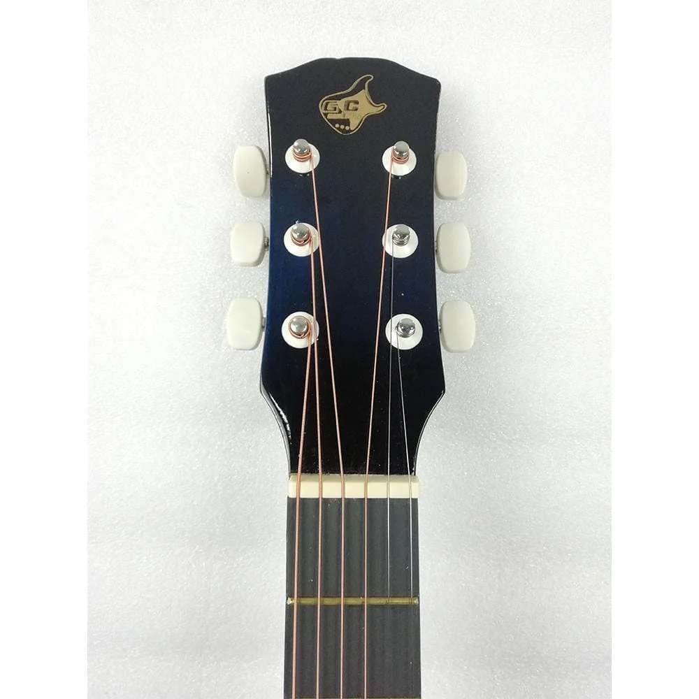 GC 38C Acoustic Guitar with Truss Rod - Blue Burst - Open Box B Stock - Image 21