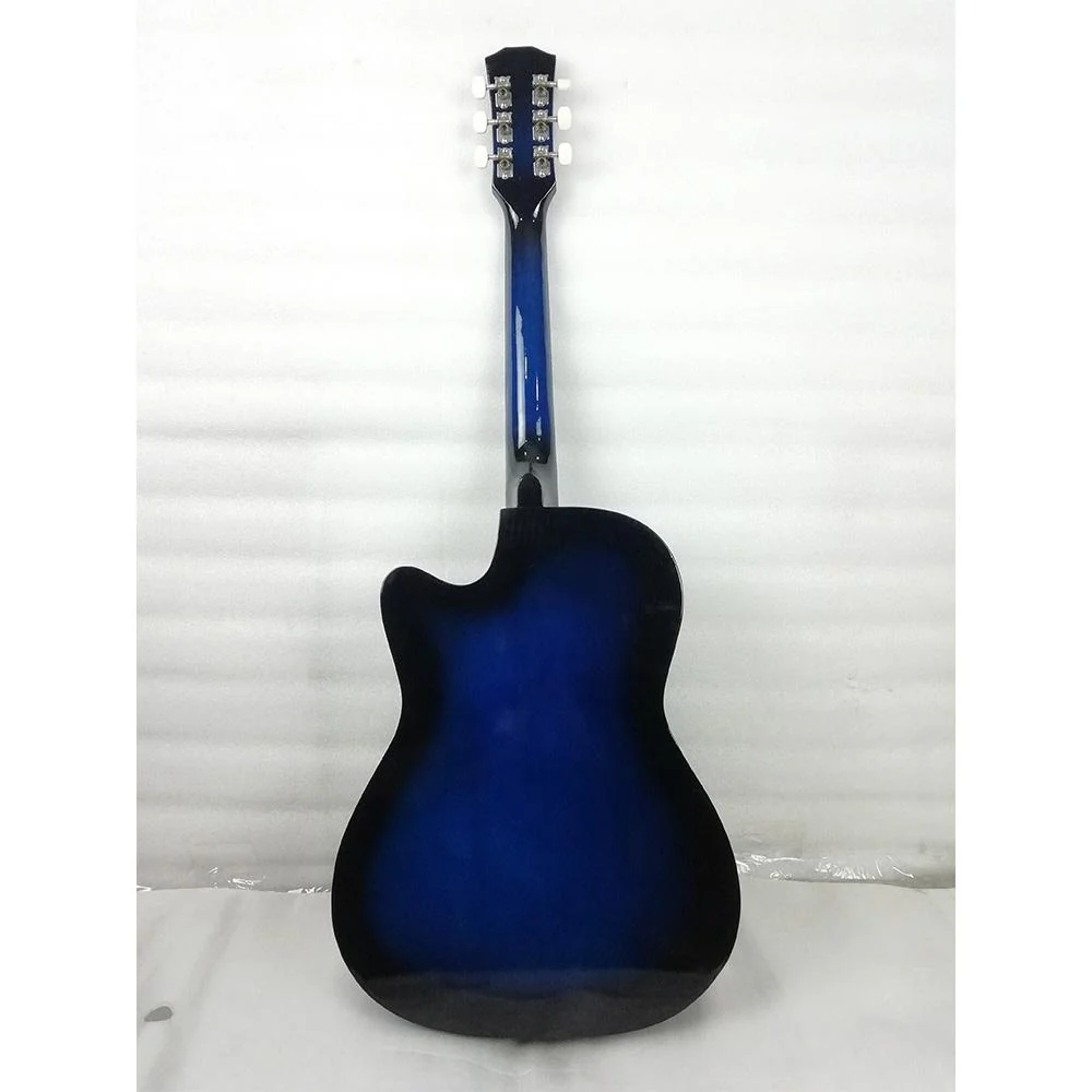 GC 38C Acoustic Guitar with Truss Rod - Blue Burst - Open Box B Stock - Image 24