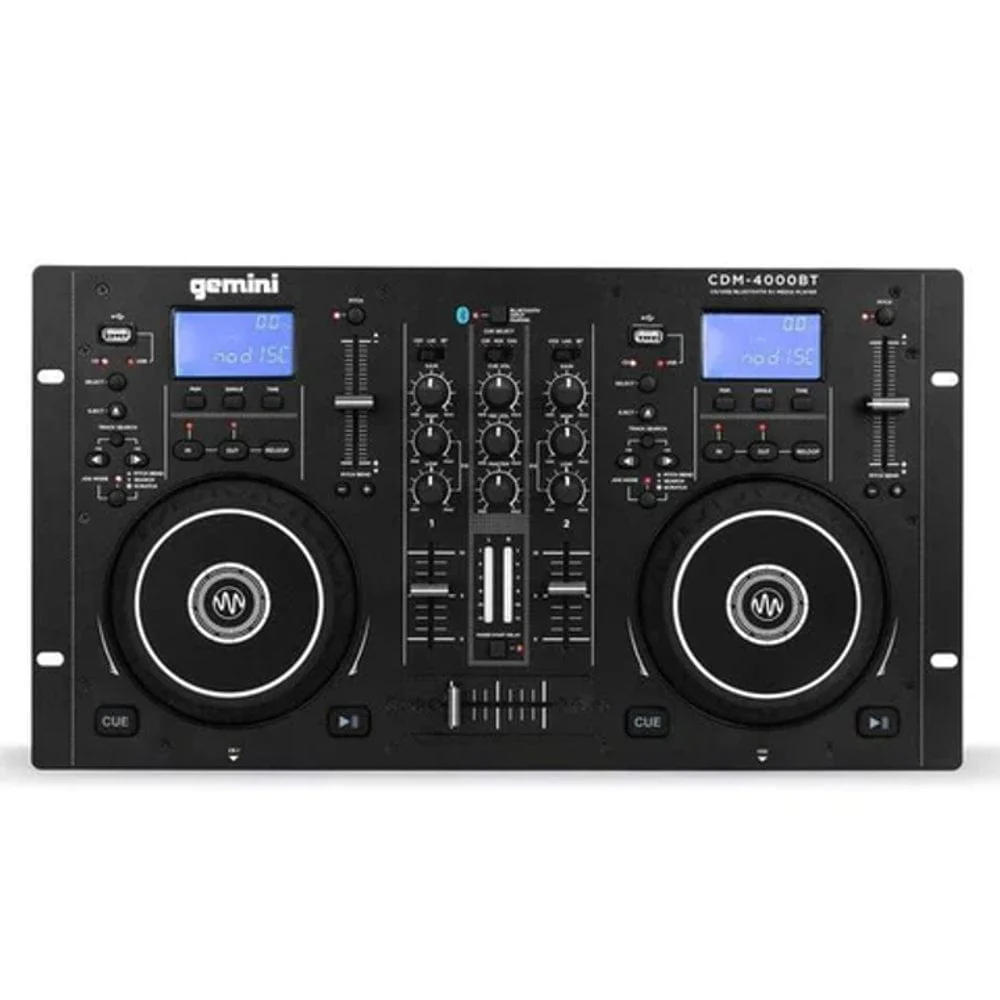 Gemini CDM-4000BT Dual CD-USB Media Player With Bluetooth