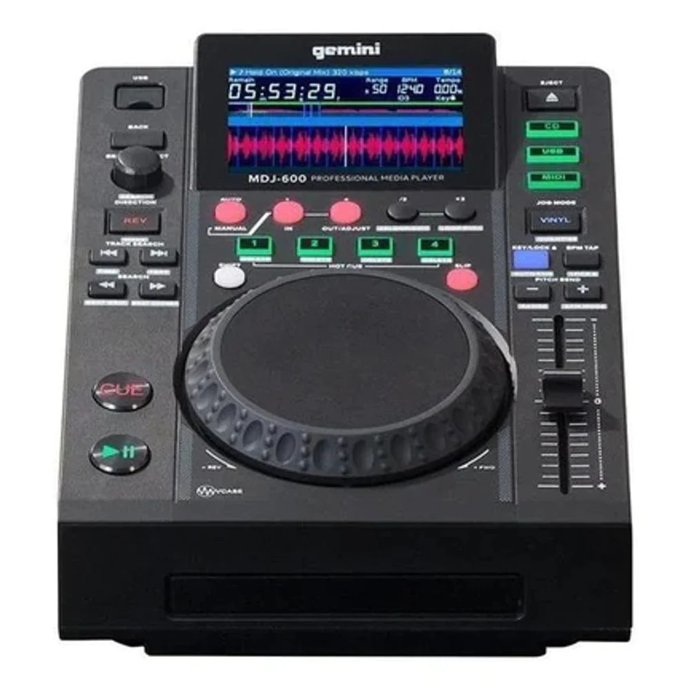 Gemini MDJ-600 Professional CD And USB Media Player - Image 2