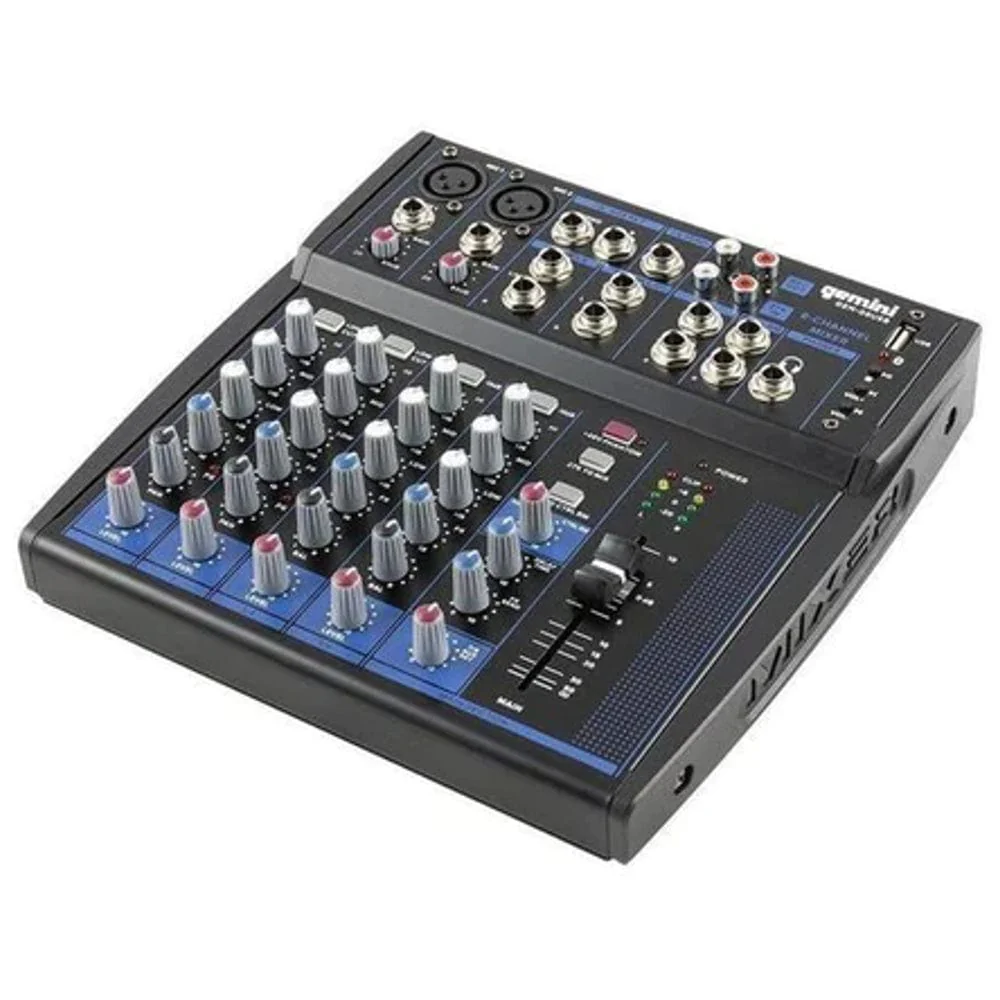 Gemini MXR 01 BT 2-Channel Professional DJ Mixer With Bluetooth Input - Image 4