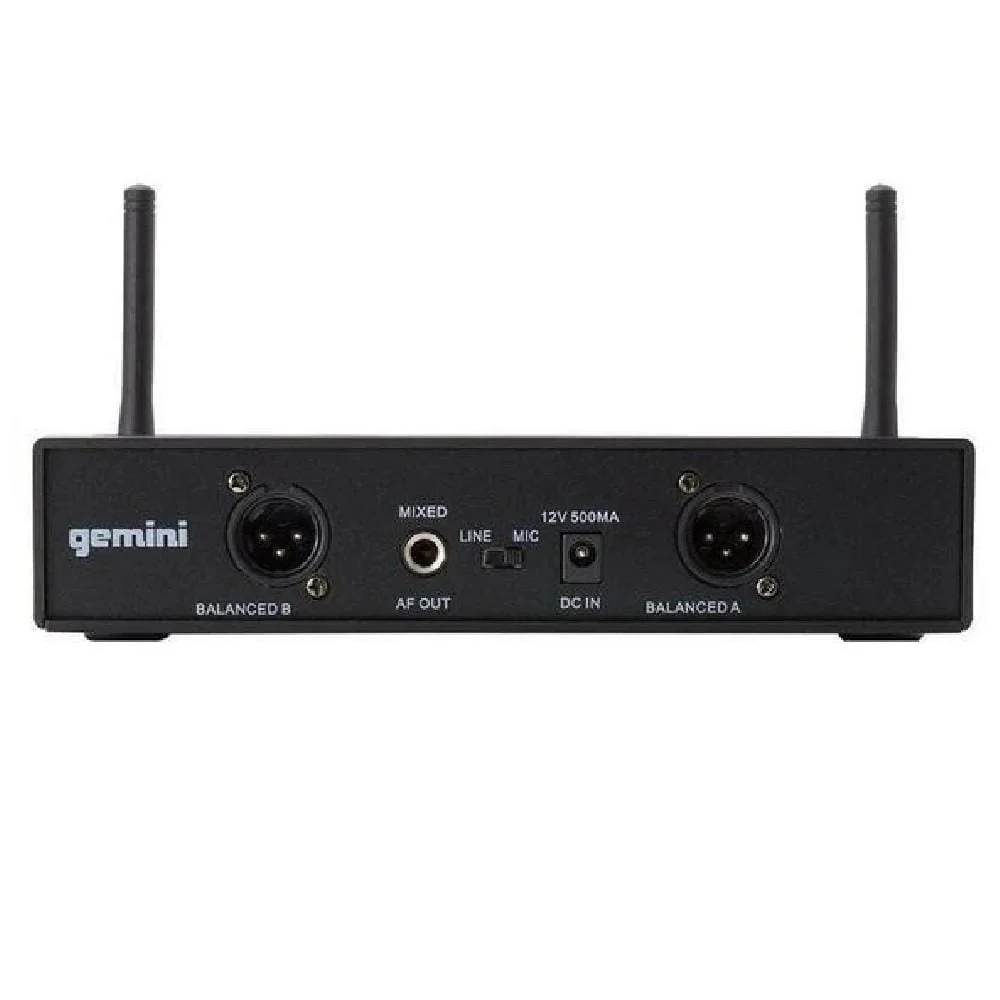 Gemini UHF 6200M Wireless Microphone System - Image 2