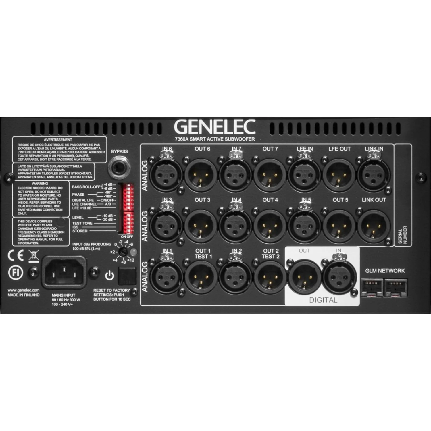 Genelec 7360A SAM Series 10" Powered Studio Subwoofer - Image 4