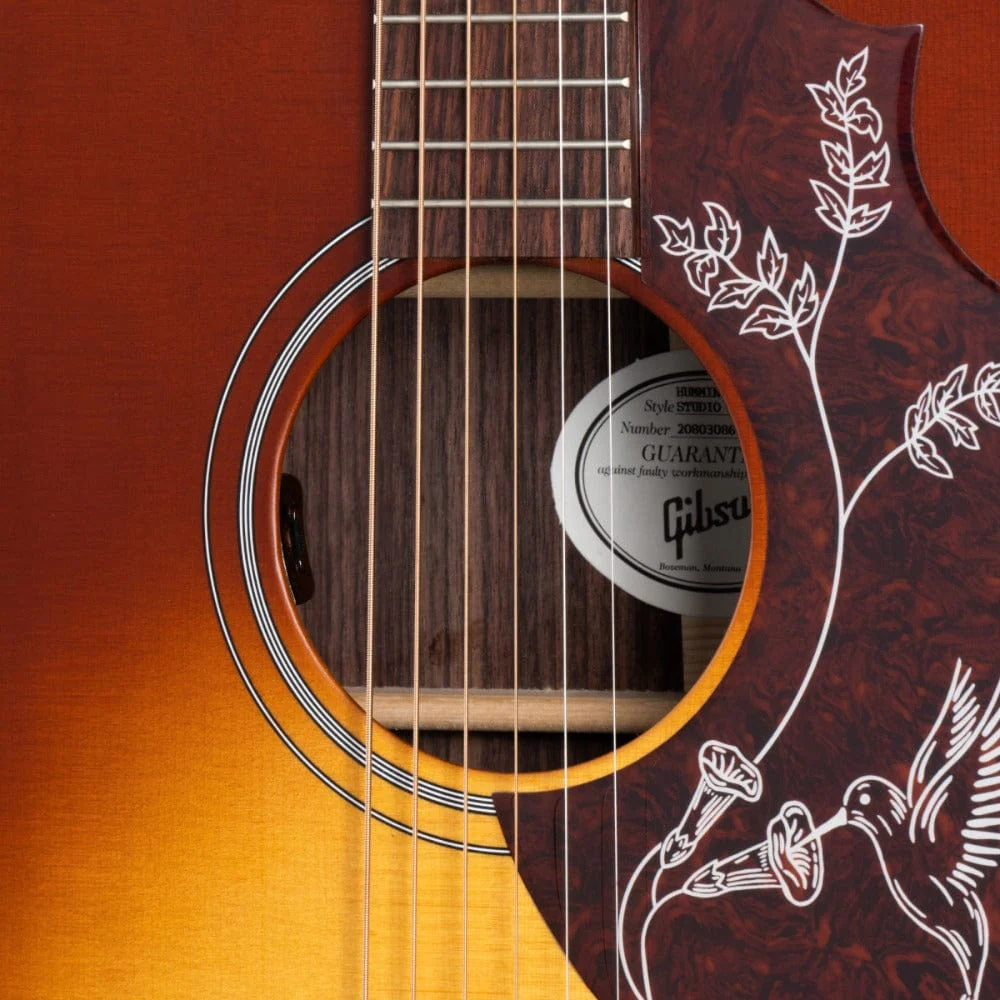 Gibson Hummingbird Studio Rosewood Electro Acoustic Guitar - Image 18